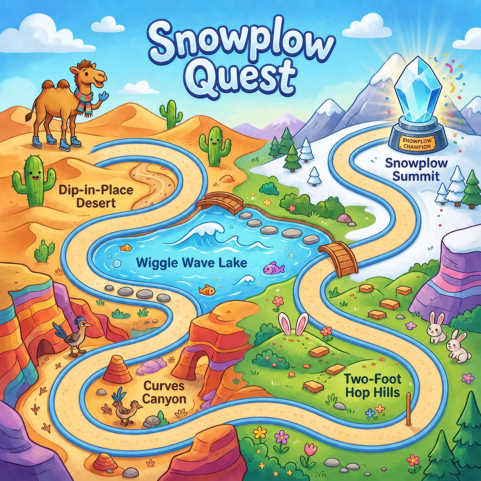 Snowplow Quest map